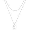 Silver InitIal NK-X