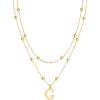 gold beaded G